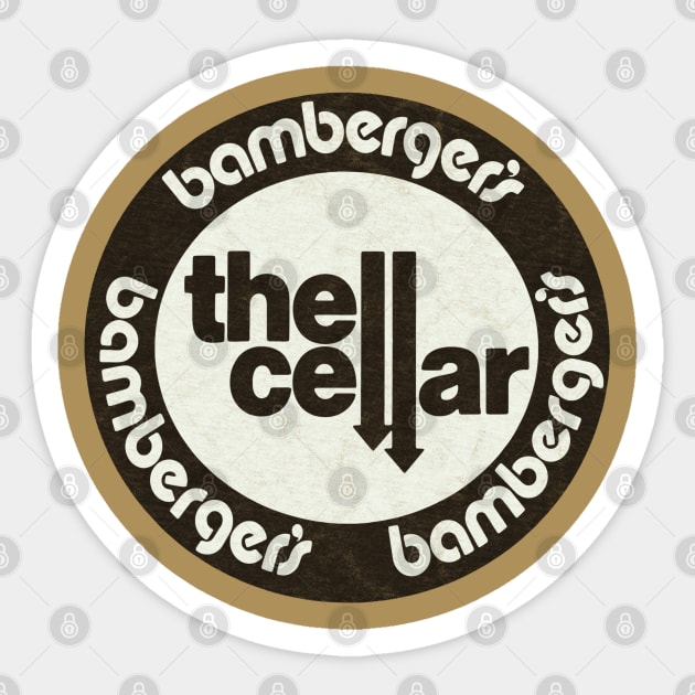 Bamberger's The Cellar Department Store Sticker by Turboglyde